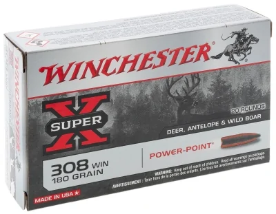 Патрон 308Win Winchester Super X PP 11,7г (180gr)